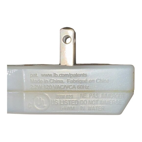 Bath & Body Works Plug In Wallflower For Bulbs Red Gold Light Up Apple #1040A - Picture 4 of 7